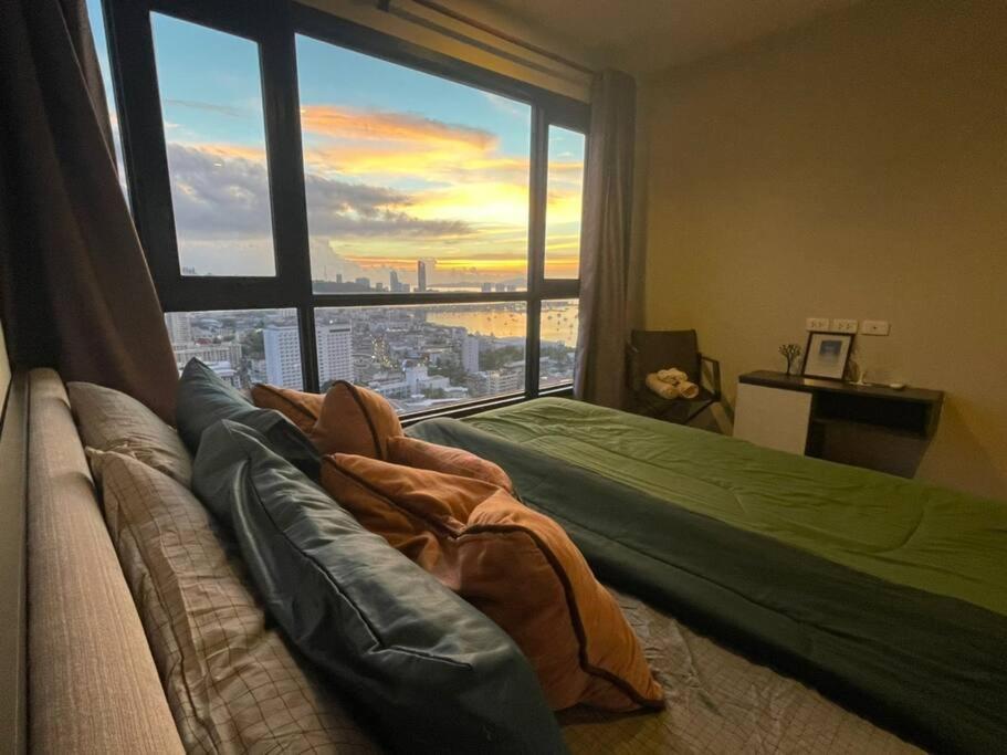The Base Central Pattaya 2Bed King&Queen Sky Seaview & Infinity Pool Екстериор снимка