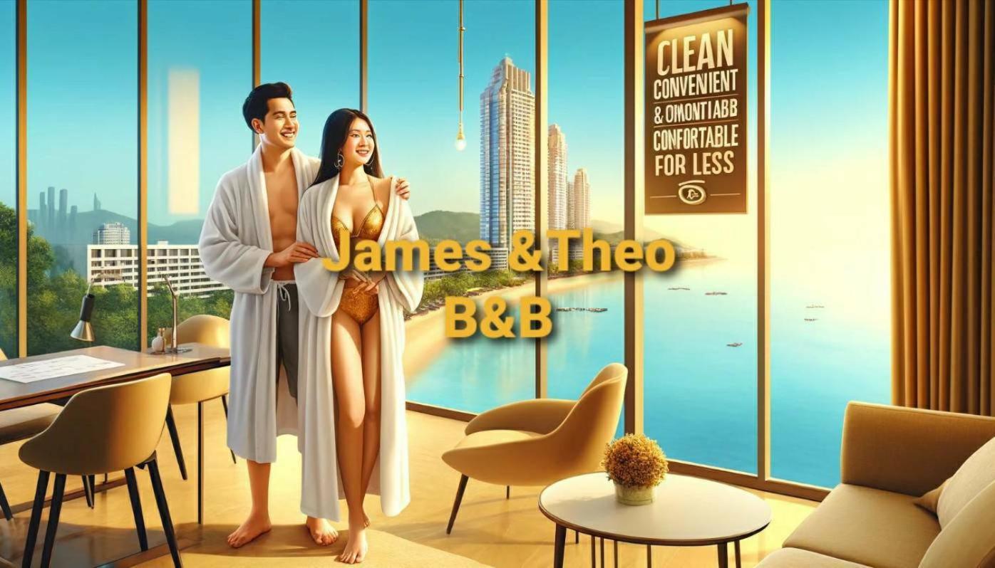 The Base Central Pattaya 2Bed King&Queen Sky Seaview & Infinity Pool Екстериор снимка